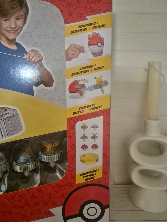 Pokemon Battle Spinner Arena Set- 4 toupies - photo numéro 3