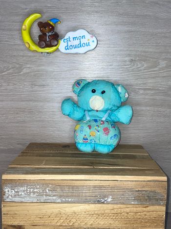 BKN20 doudou souris 🐭 en toile