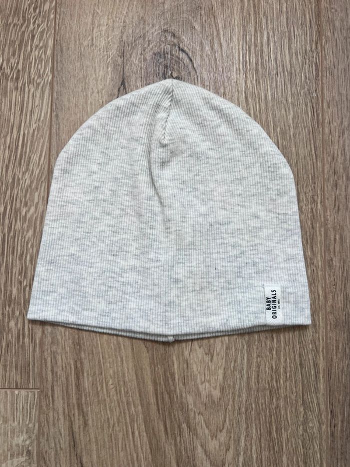Bonnet gris H&M 1/2 ans