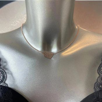 Splendide collier coeur