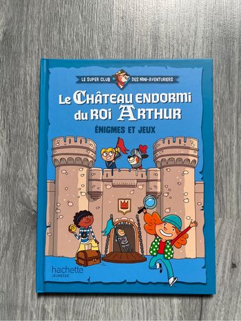 Livre mcdo énigmes et jeux le château endormi du roi Arthur