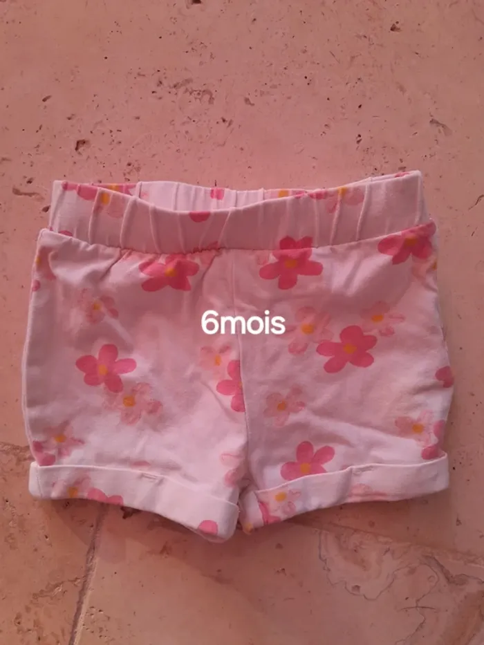 Short fille 6 mois
