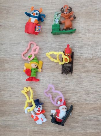 Lot 6 suspensions Noël / Kinder