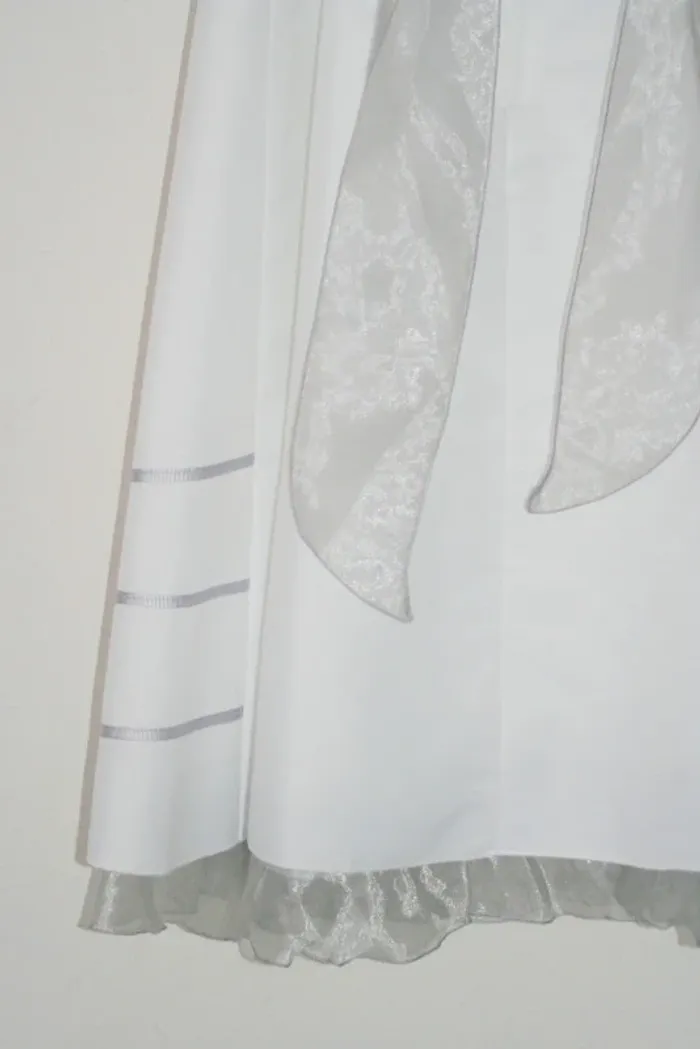 Robe Enfant d'honneur blanche Morelle Mariage 8 ans - photo numéro 6