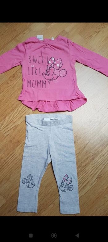 Ensemble fille 12 mois