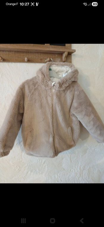Blouson réversible fille taille 8 ans