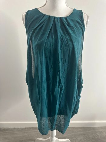 Robe bleue canard voile NafNaf TM