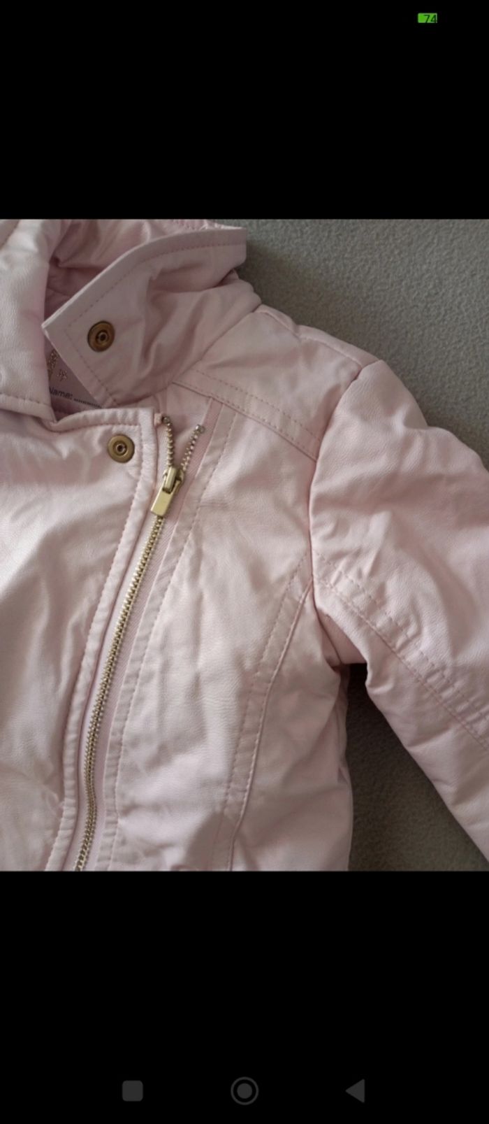 Très belle veste imitation cuir - photo numéro 2