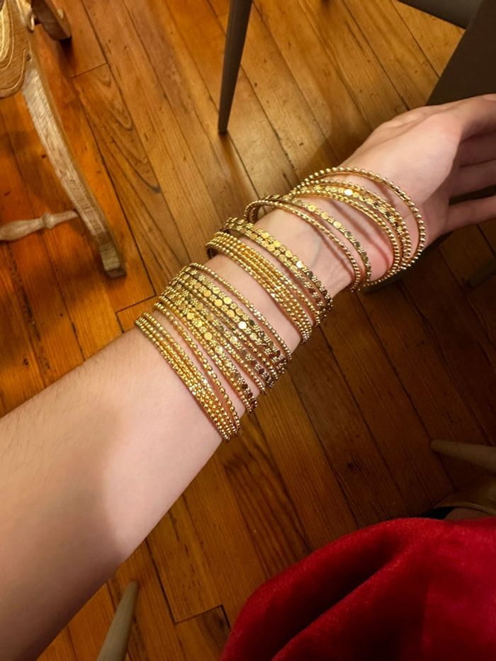 Bracelets doré - photo numéro 3