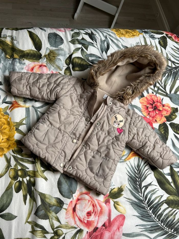 Manteau intérieur polaire renne