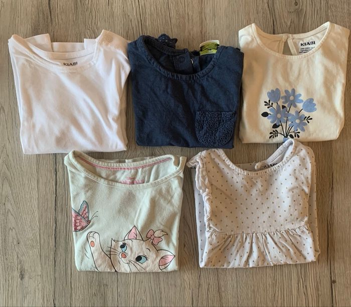 Lot tee-shirts manches courtes