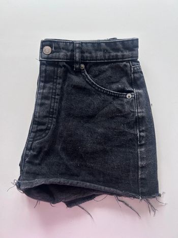 Short en denim noir Pull&Bear - Taille 36