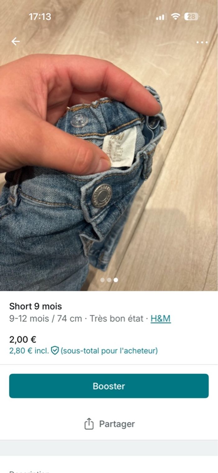 Short 9 mois - photo numéro 3