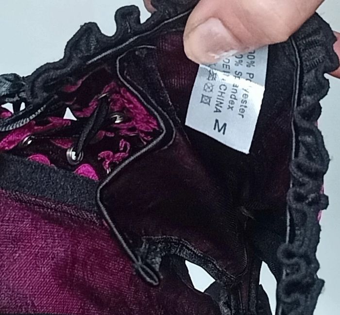 Bustier corseté avec portes jarretelles taille 38 - photo numéro 12