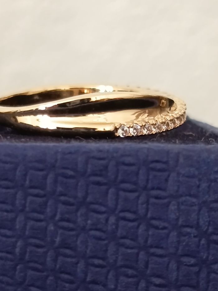 Bague plaqué or. - photo numéro 4