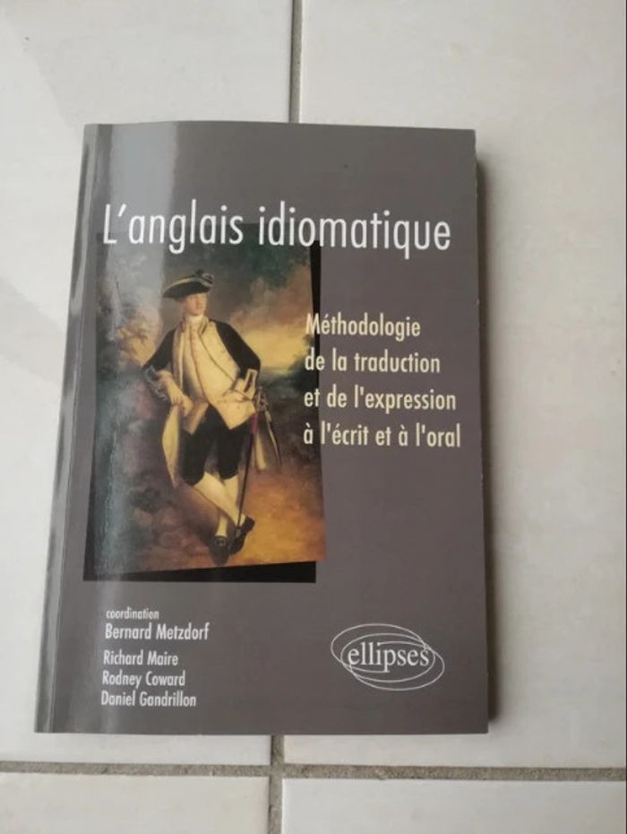 Livre l'anglais idiomatique
