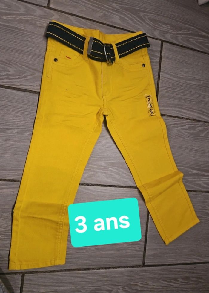 Jean neuf tape a l oeil  3 ans
