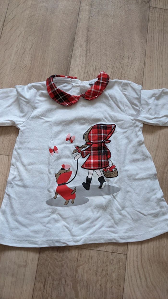 Ensemble petit chaperon rouge 12 Mois - photo numéro 4