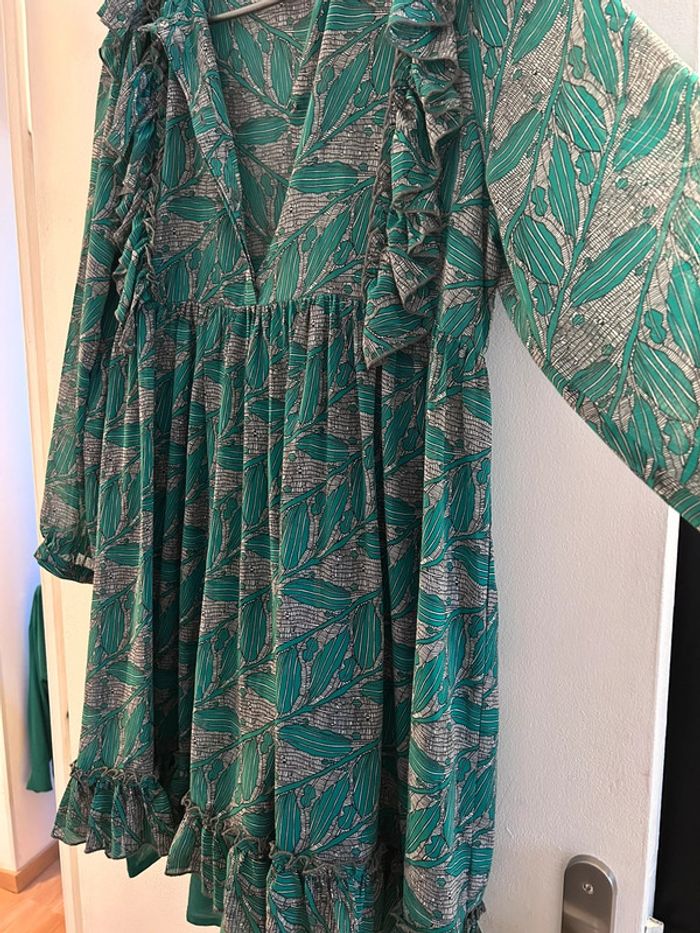 Robe ample taille L vert - photo numéro 6
