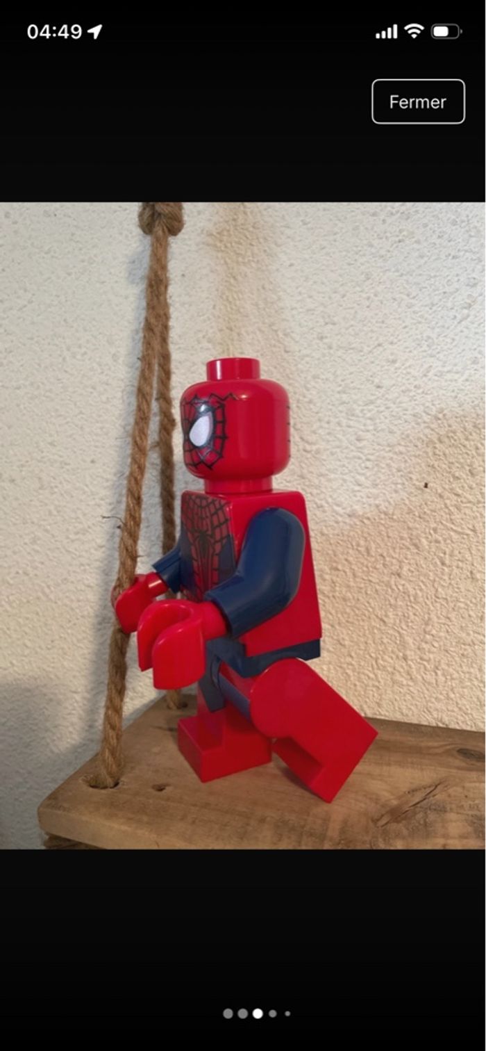 Figurine type lego XXL Spiderman