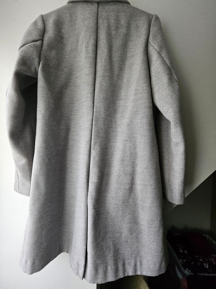 Manteau long femme gris léger Cache cache veste trench - photo numéro 3
