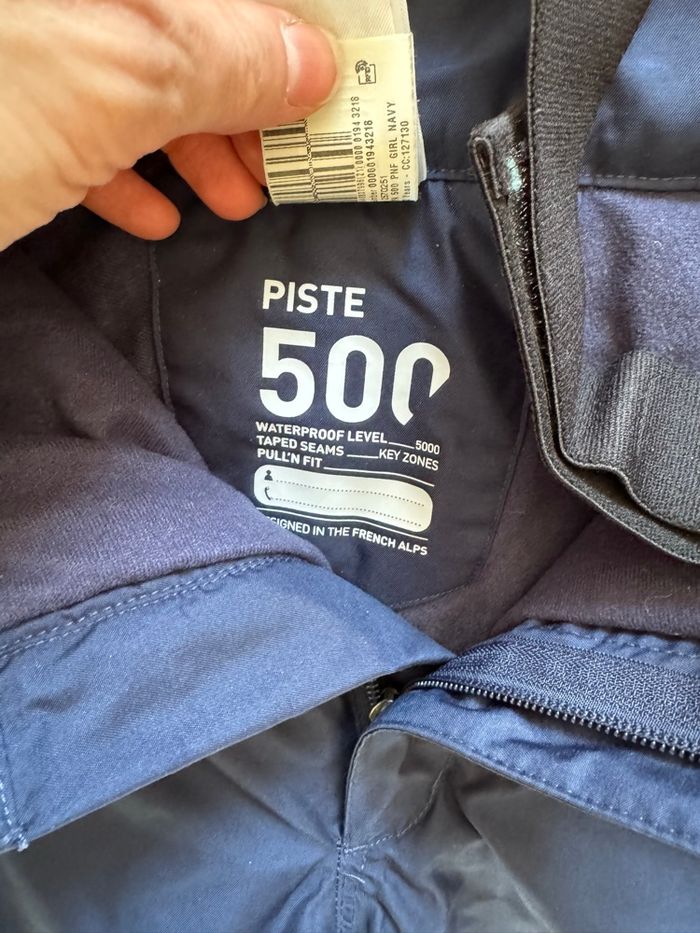 Pantalon de ski bleu marine 10/12 ans décathlon - photo numéro 5