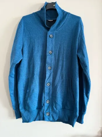 Cardigan Bleu Livergy Taille M