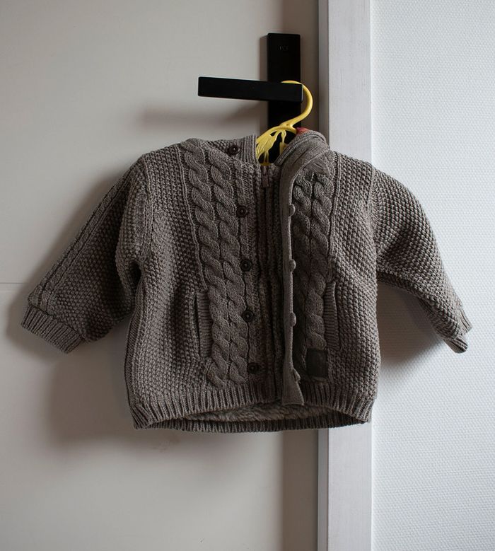 Gilet chaud capuche 6 mois