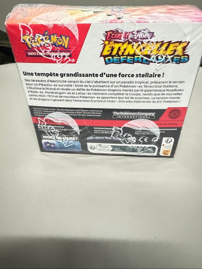 Display Pokémon EV8 étincelle déferlante FR scellé - photo numéro 3