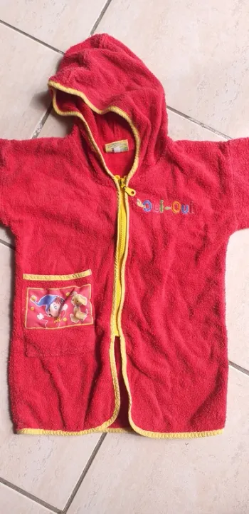 peignoir Oui-Oui 24-36 mois en éponge