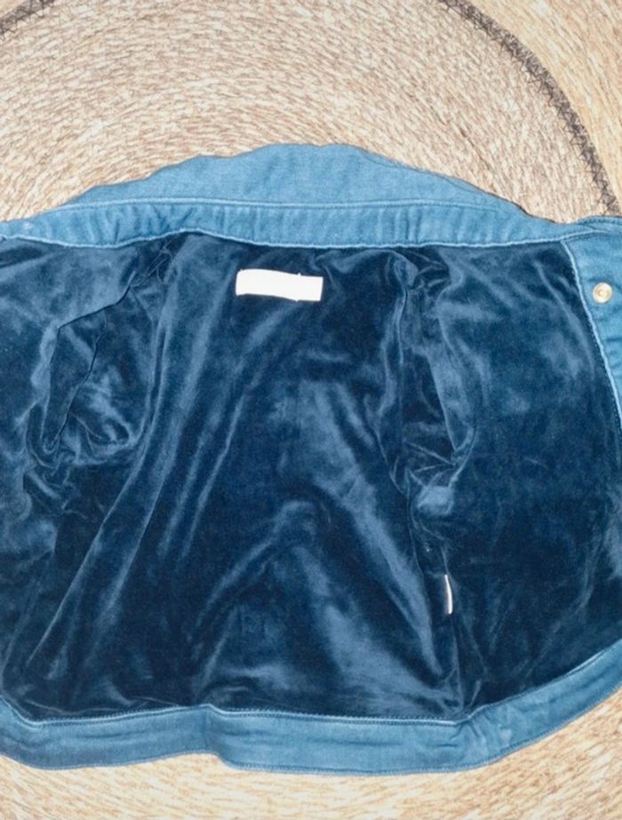 Jolie veste en jean mi-saison avec broderies au dos Orchestra taille 23 mois - photo numéro 4