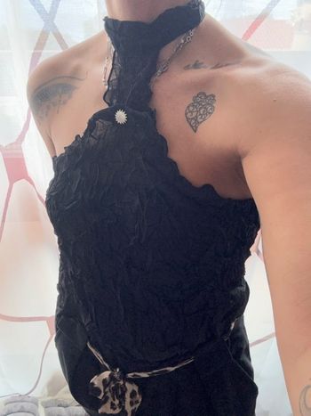 Top Biche de Bere épaules dénudées rare