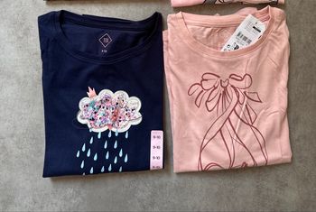 Lot de tee shorts manches longues 