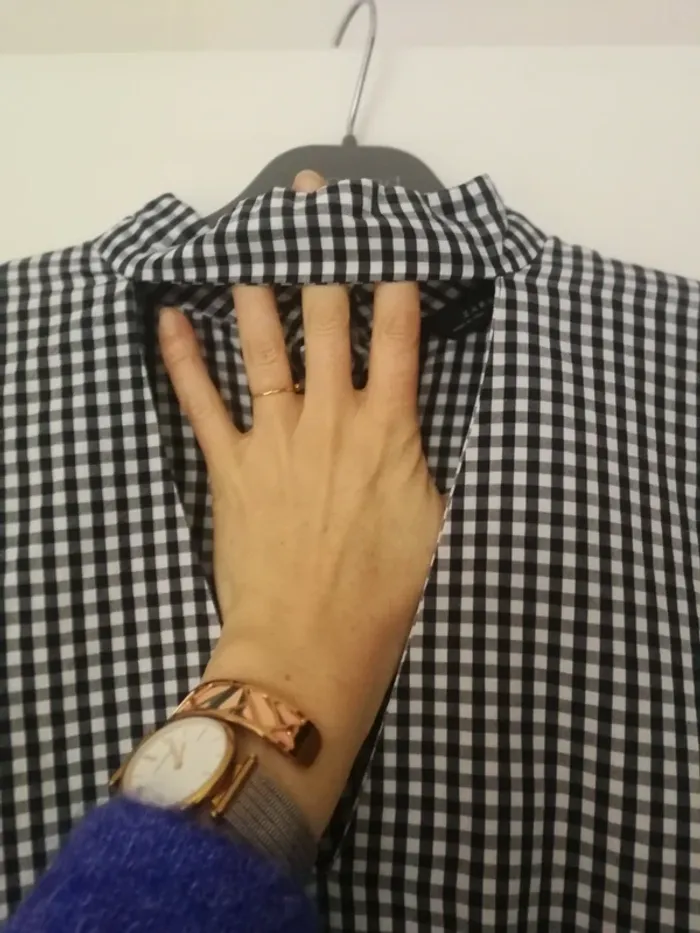 Blouse vichy Zara - photo numéro 5