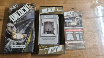Jeu d'Escape Room Unlock ! La Formule des éditions Space Cowboys, 
