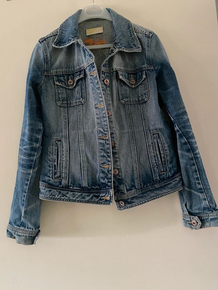 Veste en jeans Bershka Taille L