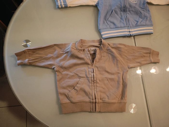 Lot de 3 vestes zippées - photo numéro 5