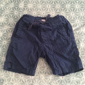 Short bleu H&M - 2/3 ans