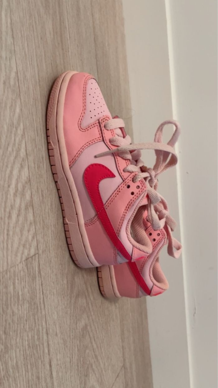 baskets Dunk Low Triple Pink - photo numéro 5