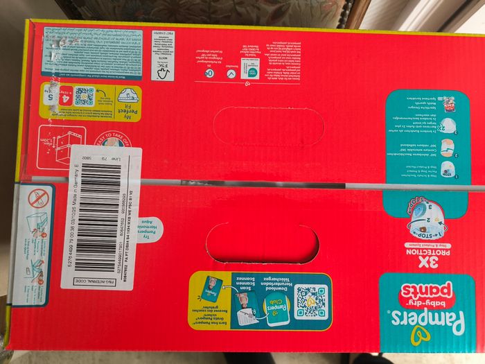 Couches Pampers Baby-Dry Pants – Taille 4 – Pack Maxi Économie (94 couches) – Neuf - photo numéro 4