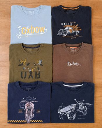 Lot de 6 tee-shirts de marque Oxbow Taille 3XL