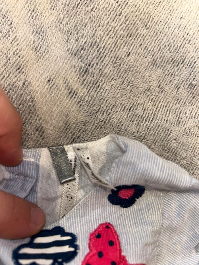 Robe Orchestra fille – Taille 3 mois – Papillons brodés - photo numéro 3