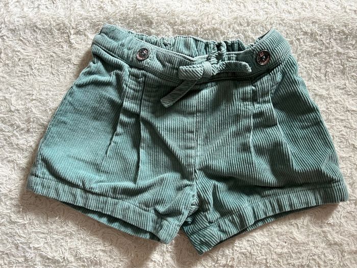 Short velours côtelé sergent major 3 ans comme neuf