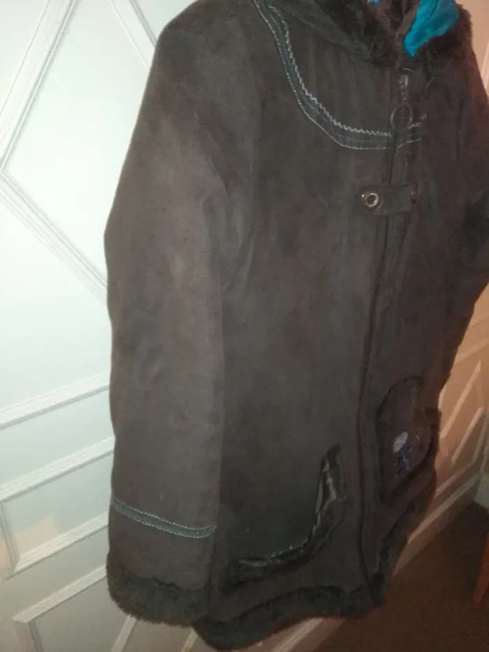 Manteau marron long - photo numéro 7