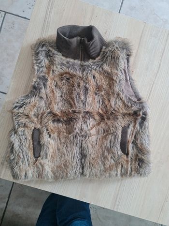 Veste sans manches 8 ans épaisse et douce