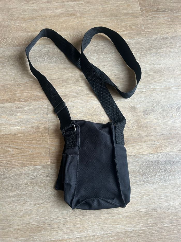 Sacoche bandoulière noire Crédit Mutuel – multi-poches pratique - photo numéro 2