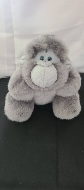 La Nina - Peluche gorille gris