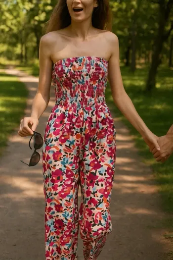 Combinaison colorée été