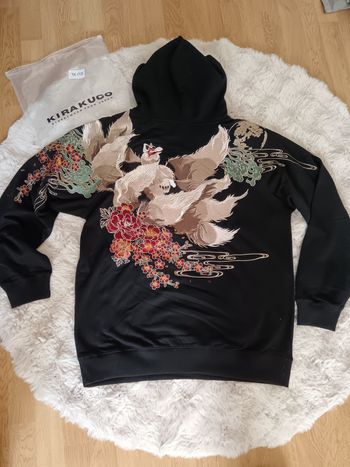 Sweat à capuche Renard japonais