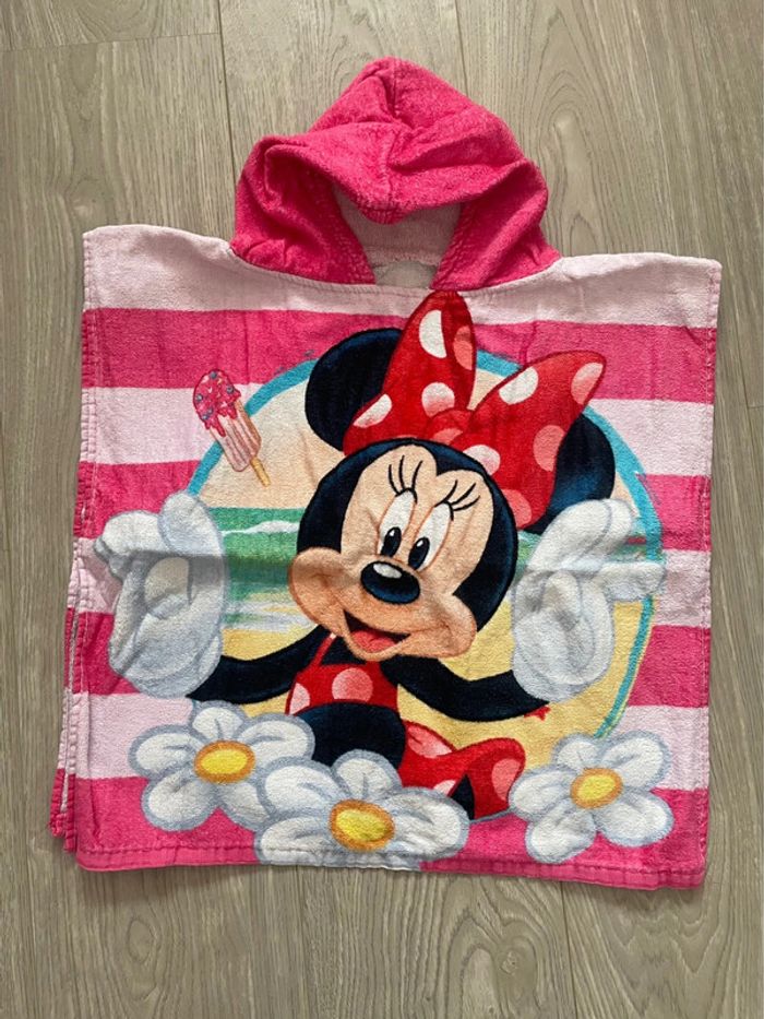Cape de bain Minnie 2-3 ans